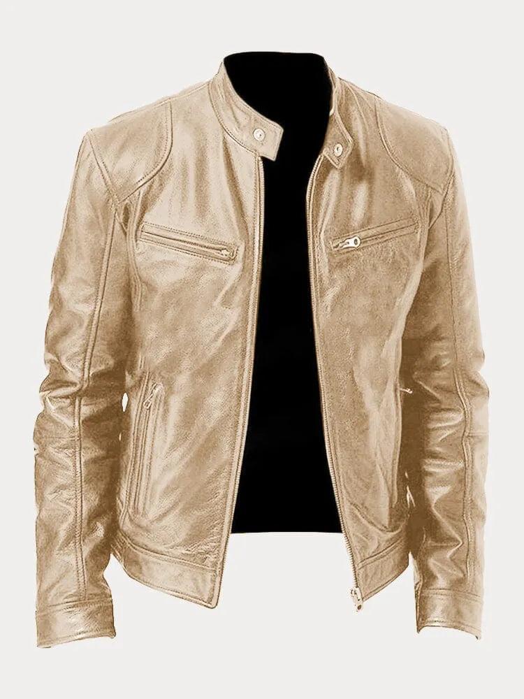 Chaqueta de cuero