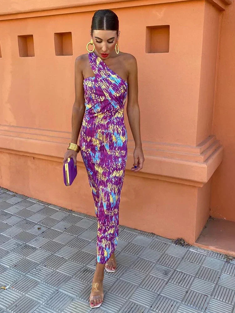 Celeste - Elegante vestido midi