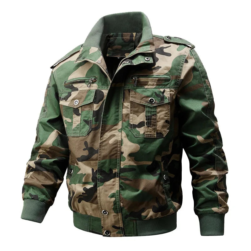 Chaqueta multibolsillos de alta calidad