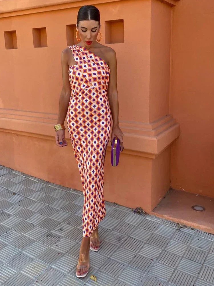Celeste - Elegante vestido midi