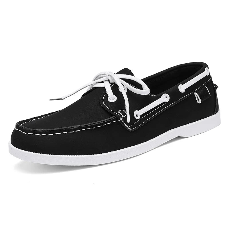 Mocasines de cuero