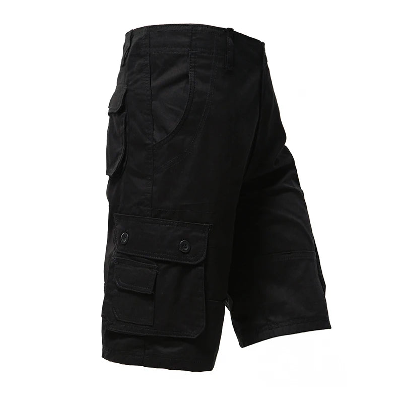 Pantalones cortos casual cargo a la rodilla