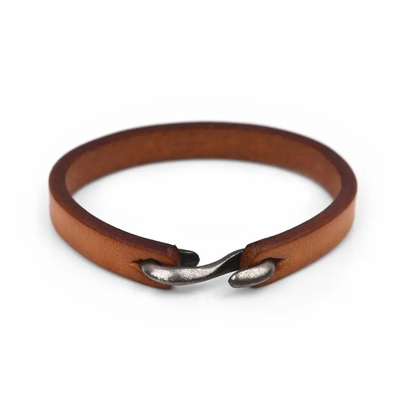 Pulsera de cuero para hombre
