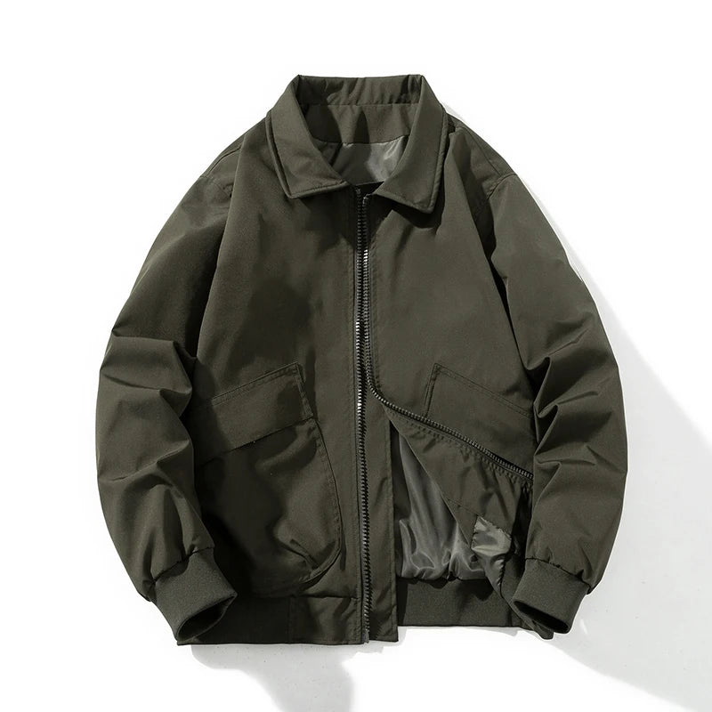 Elegante cazadora bomber para hombre