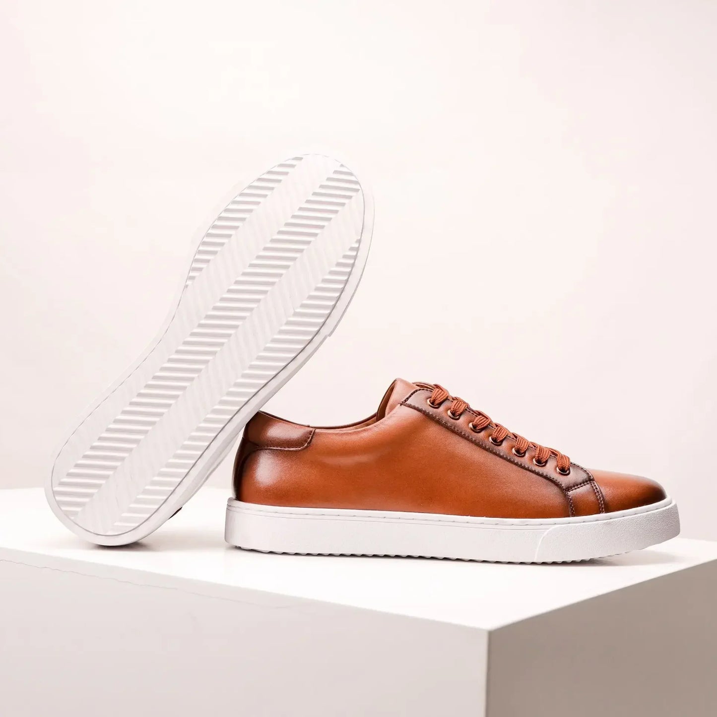 Zapatillas de piel auténtica