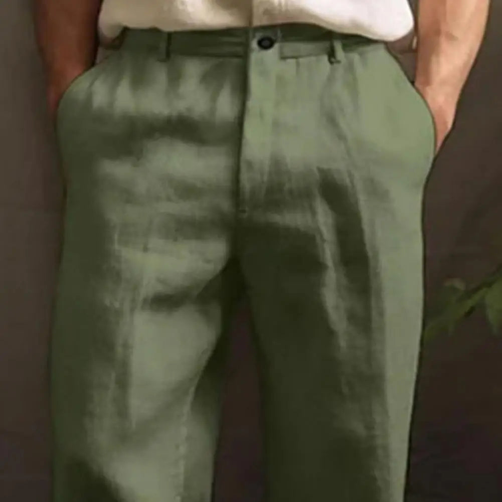 Pantalones de lino Cagliari