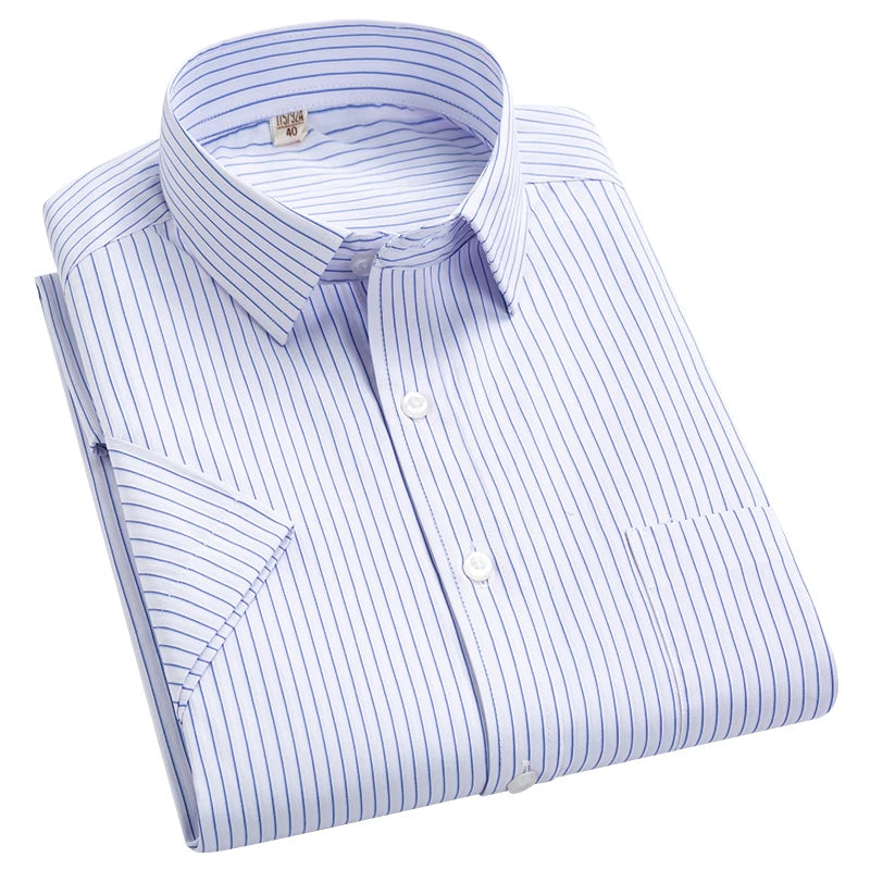 Camisa de negocios de manga corta