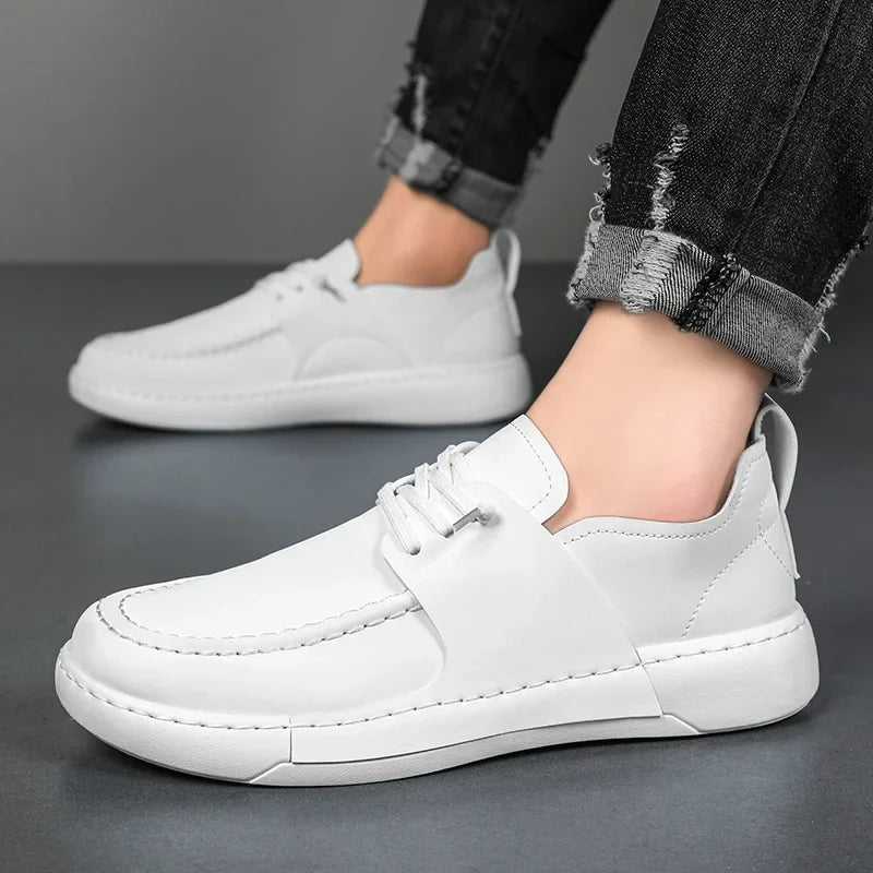 Zapatillas clásicas de piel italiana
