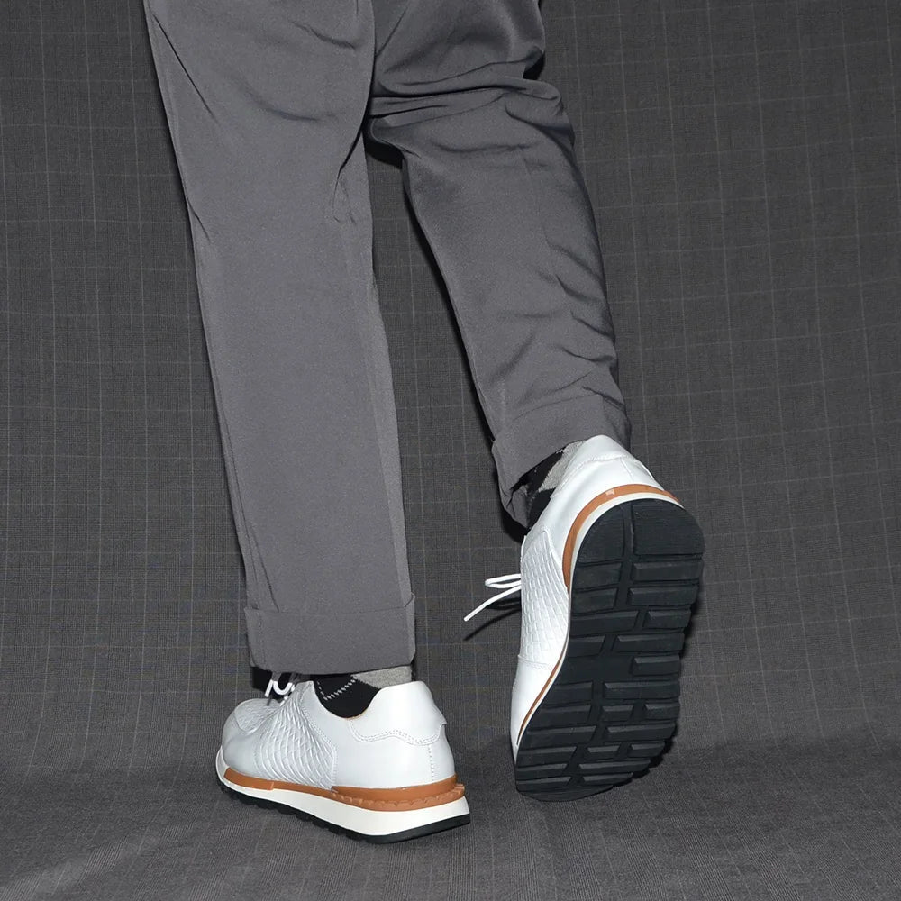 Elegantes zapatos de piel