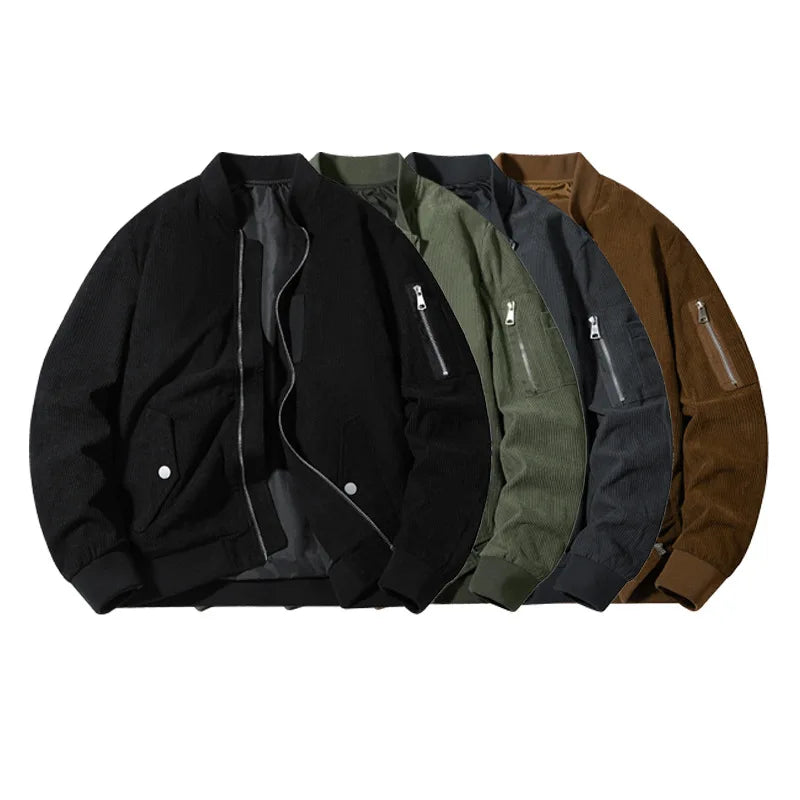 Elegante chaqueta de algodón