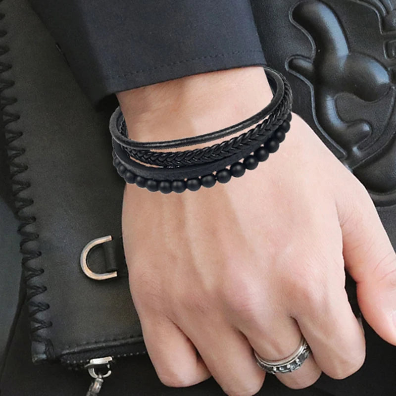 Pulsera de acero de lujo para hombre