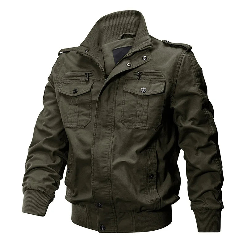 Chaqueta multibolsillos de alta calidad