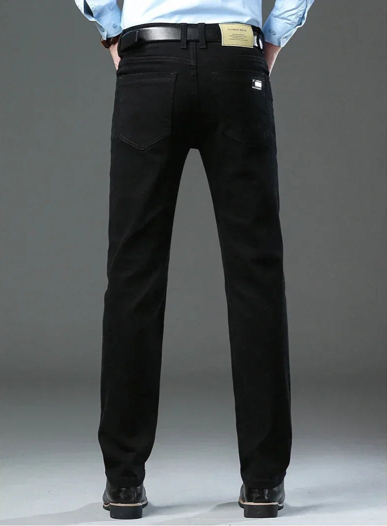 Elegantes vaqueros de algodón