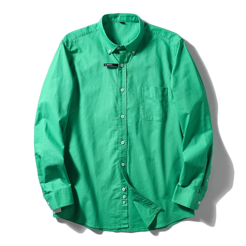 Camisa de algodón para hombre