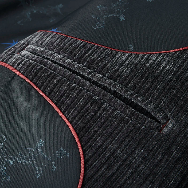 Elegante traje de pana Blazer