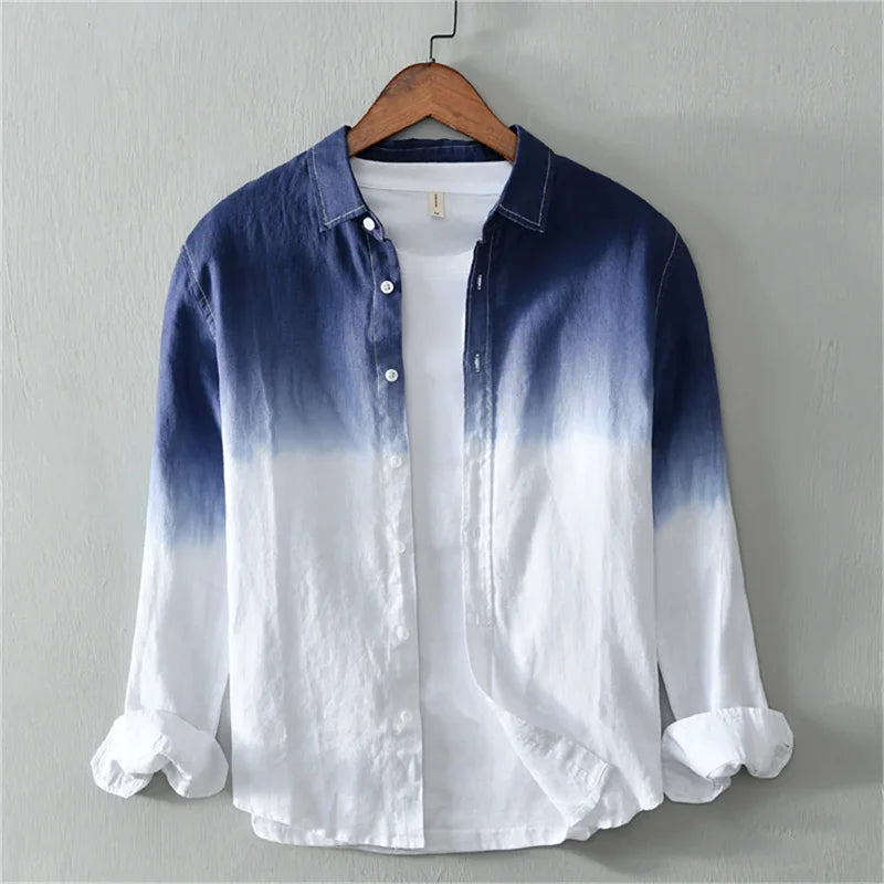 Elegante camisa de colores