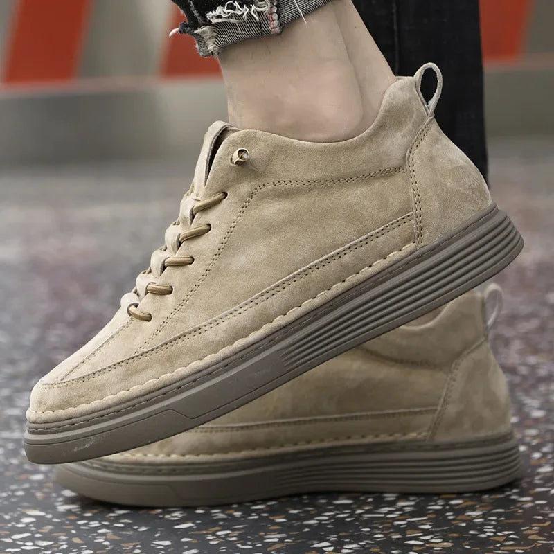 Elegantes zapatos de piel