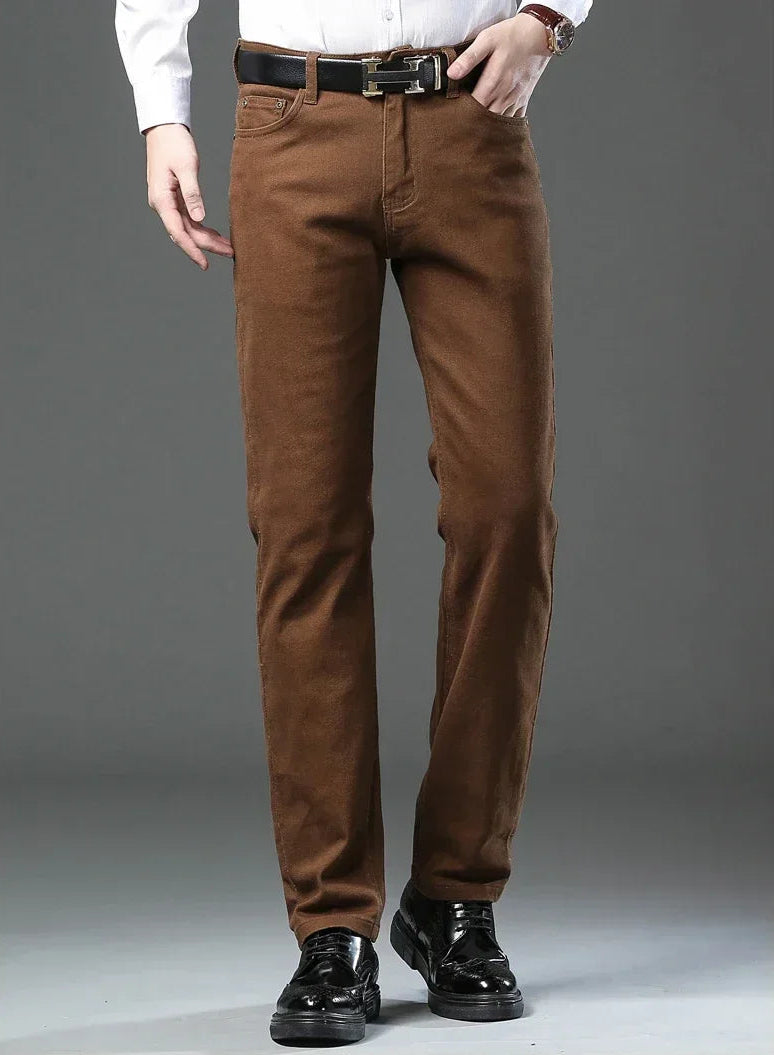 Elegantes vaqueros de algodón