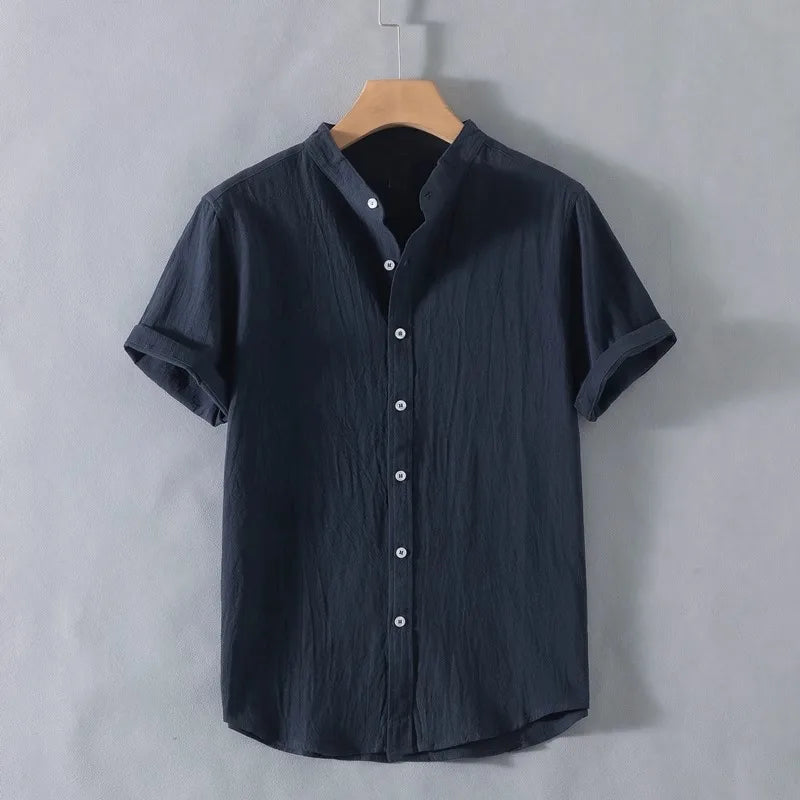 Camisa de algodón transpirable
