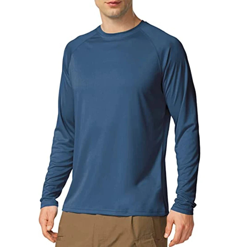 Camiseta de manga larga con protección solar UV