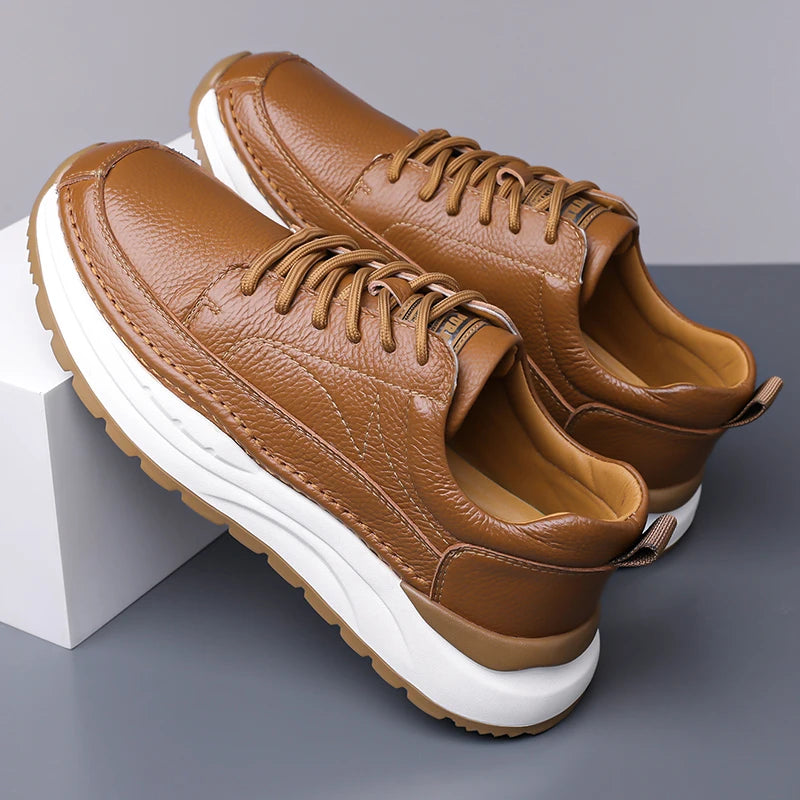 Zapatos clásicos de piel para hombre