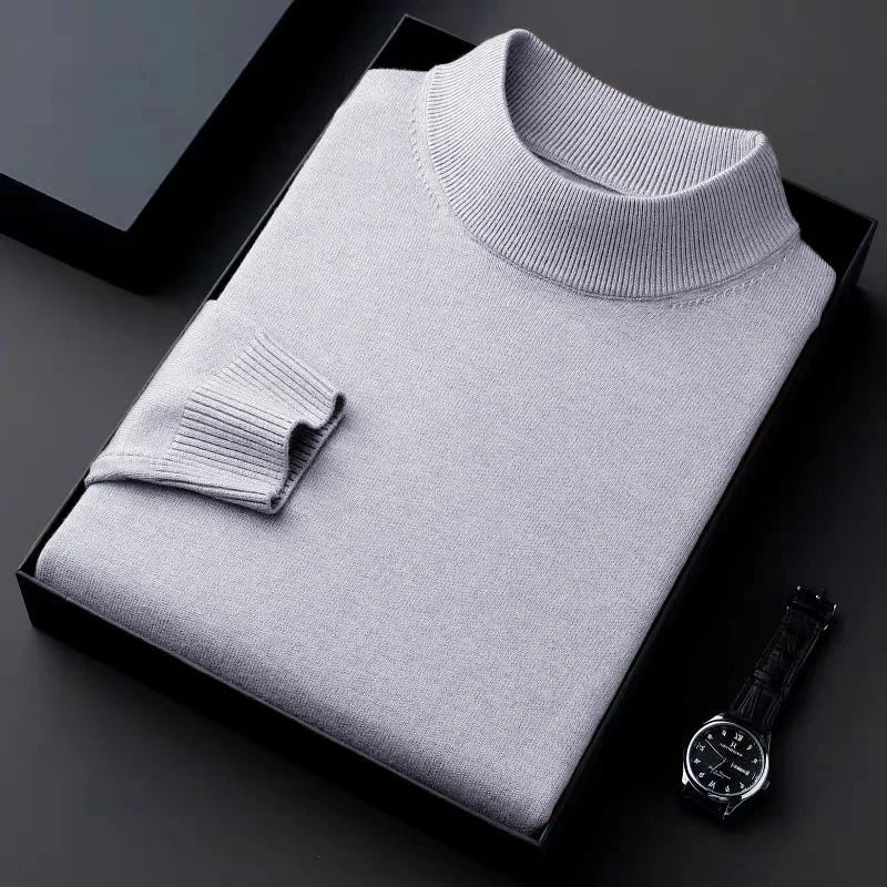 Cuello alto cálido de primera calidad