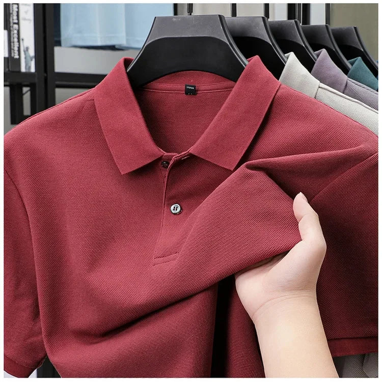 Polo casual de algodón