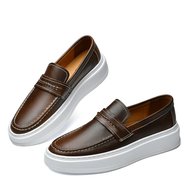 Zapatos náuticos de piel