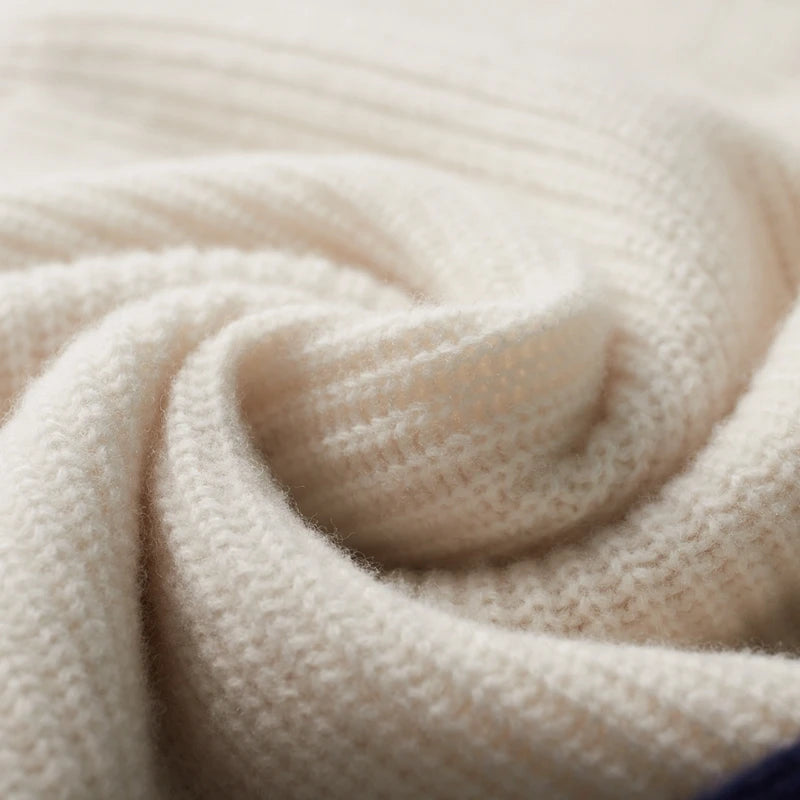 Jersey clásico de lana merino