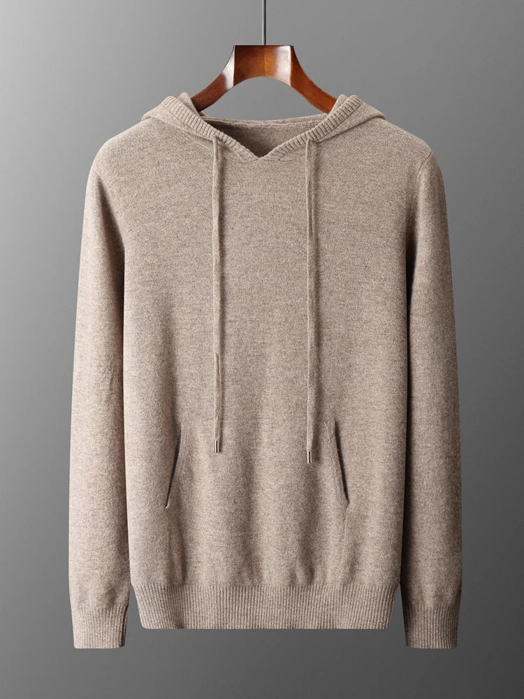 Sirlus Sudadera con capucha de lana merina
