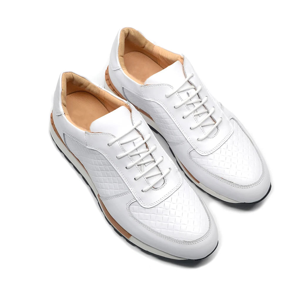 Elegantes zapatos de piel