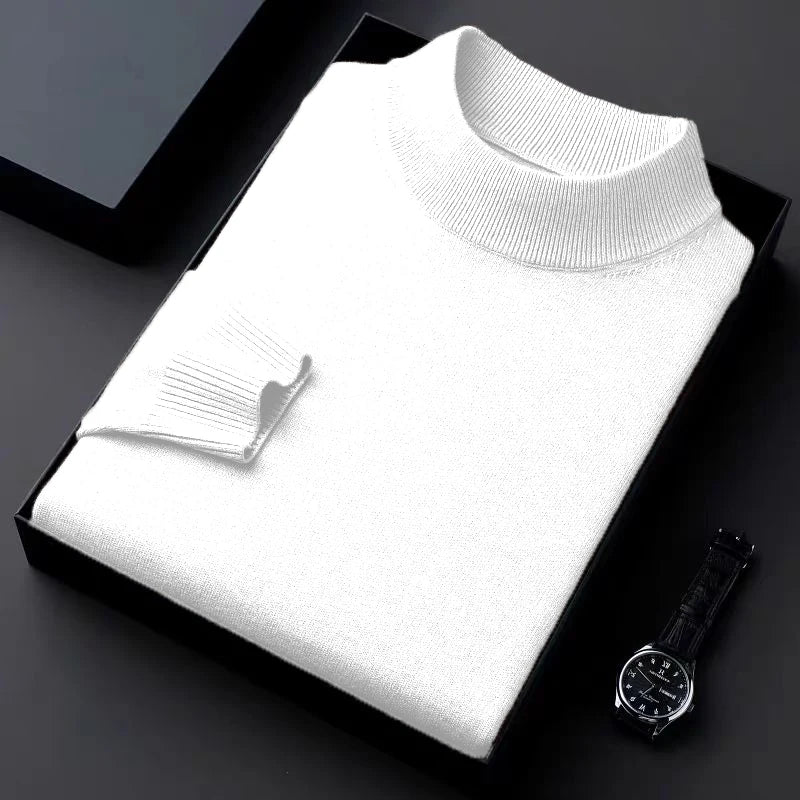 Cuello alto cálido de primera calidad