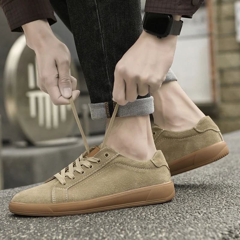 Elegantes zapatos Oxford de piel