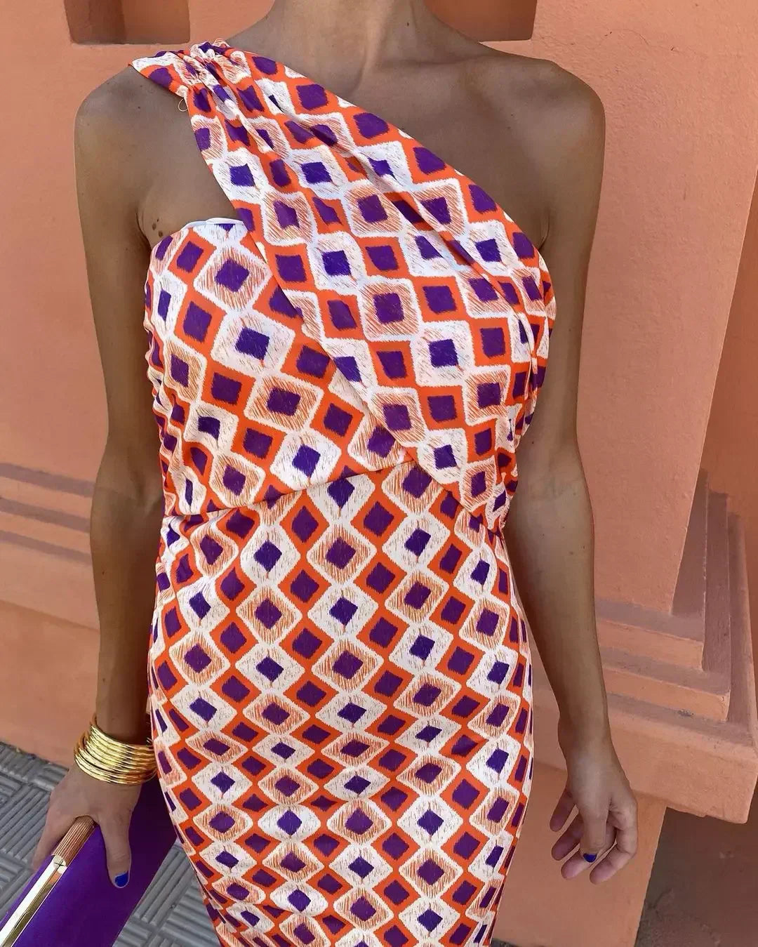 Celeste - Elegante vestido midi