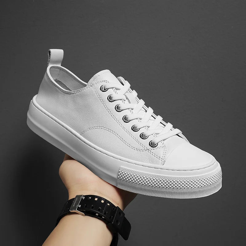 Elegantes zapatos de piel