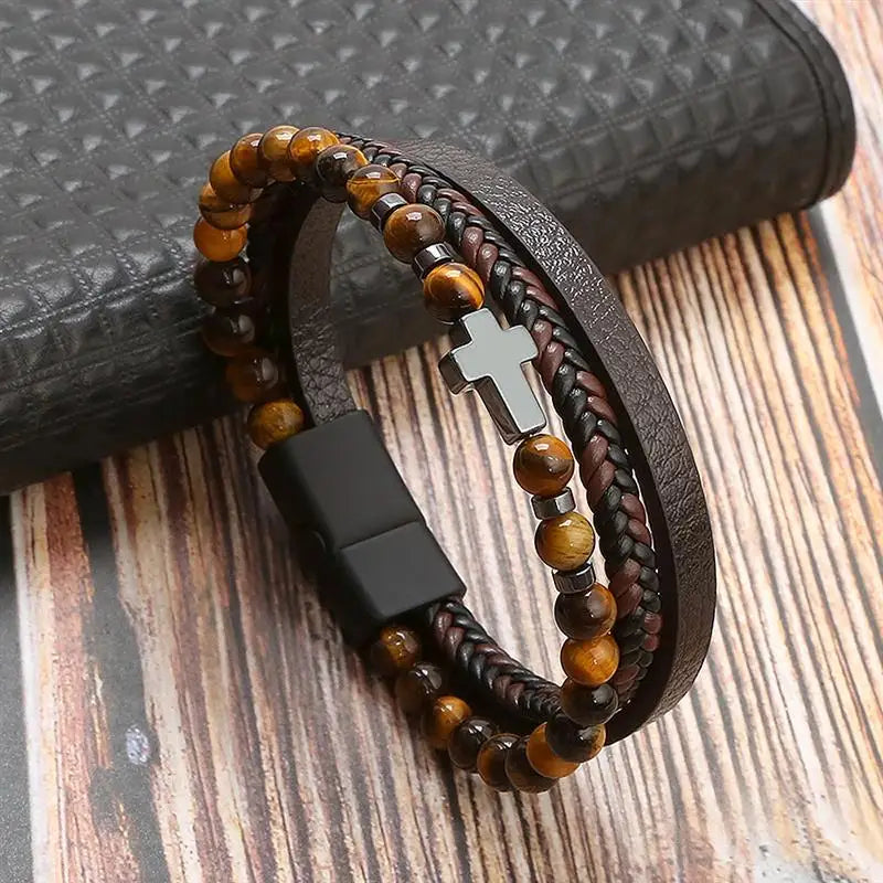 Elegante pulsera para hombre
