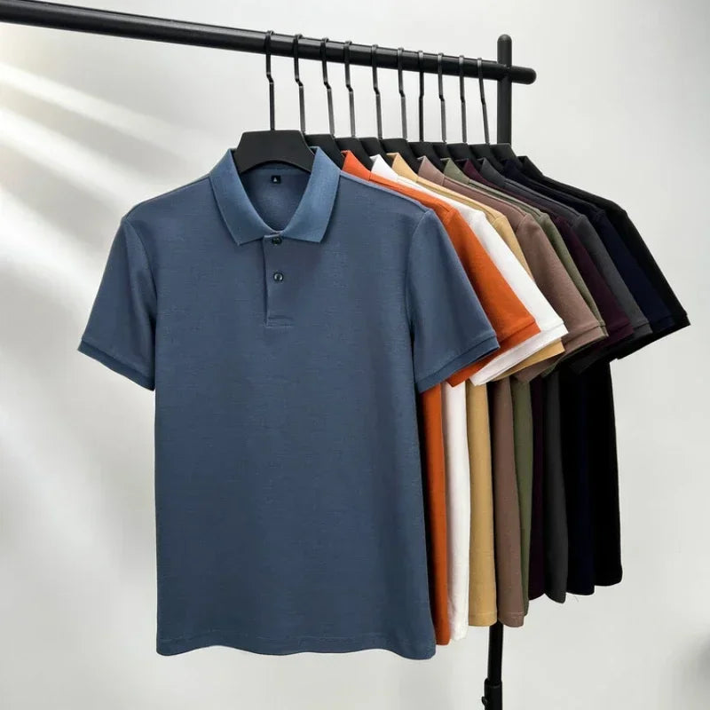 Polo casual de algodón