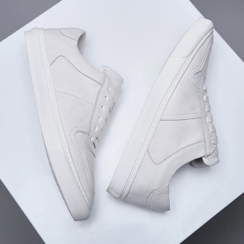 Elegantes zapatos de piel