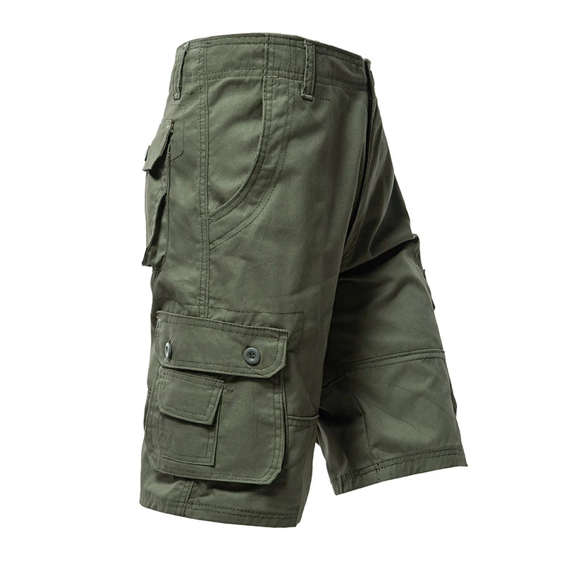 Pantalones cortos casual cargo a la rodilla