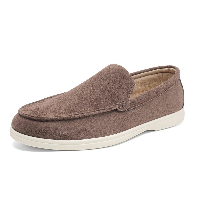 Mocasines casuales de ante