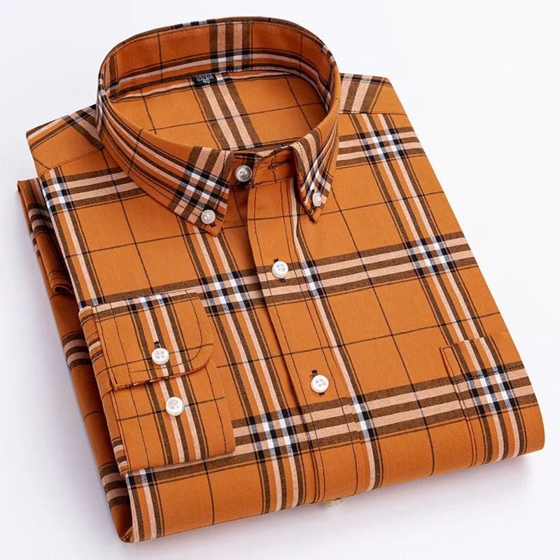 Camisa de cuadros clásica
