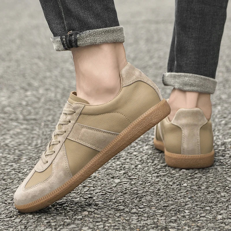 Zapatos de cuero para caminar