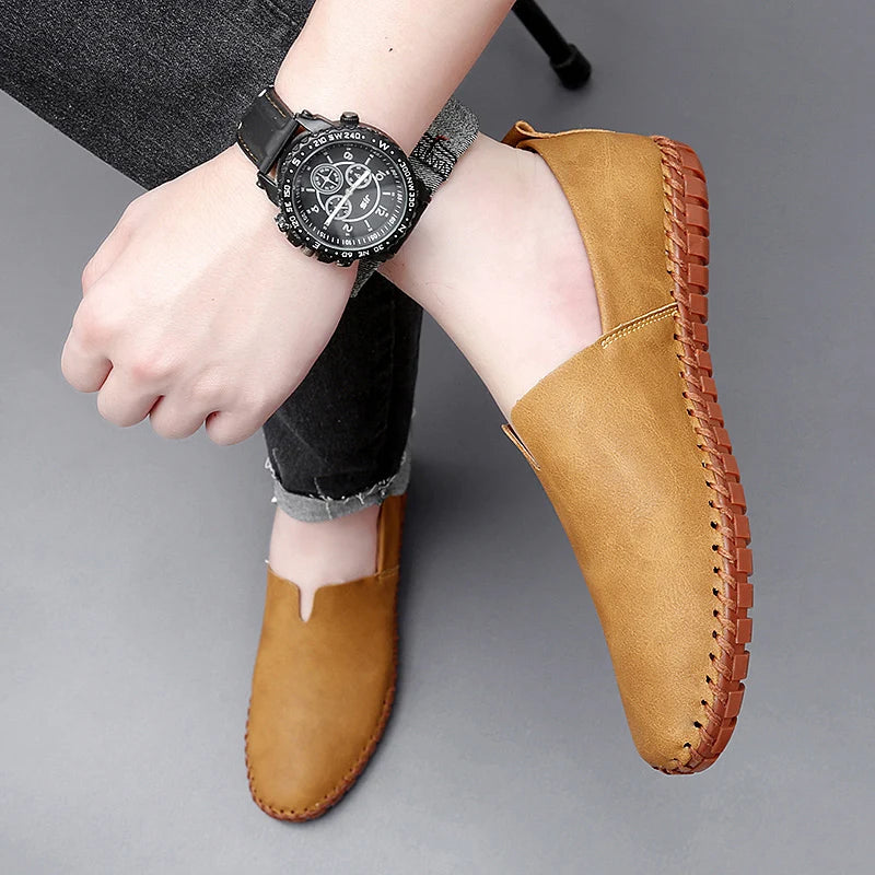 Mocasines de piel Ibiza