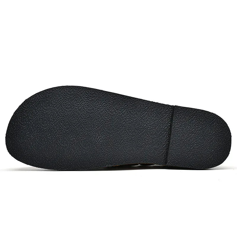 Mocasines de piel con hebilla