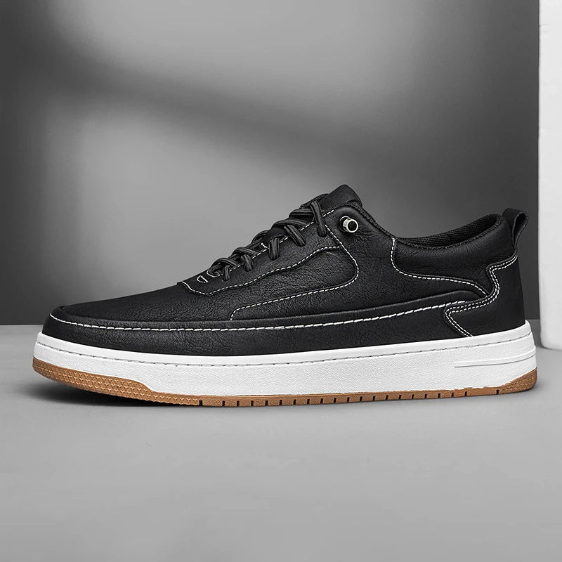 Elegantes zapatos de piel