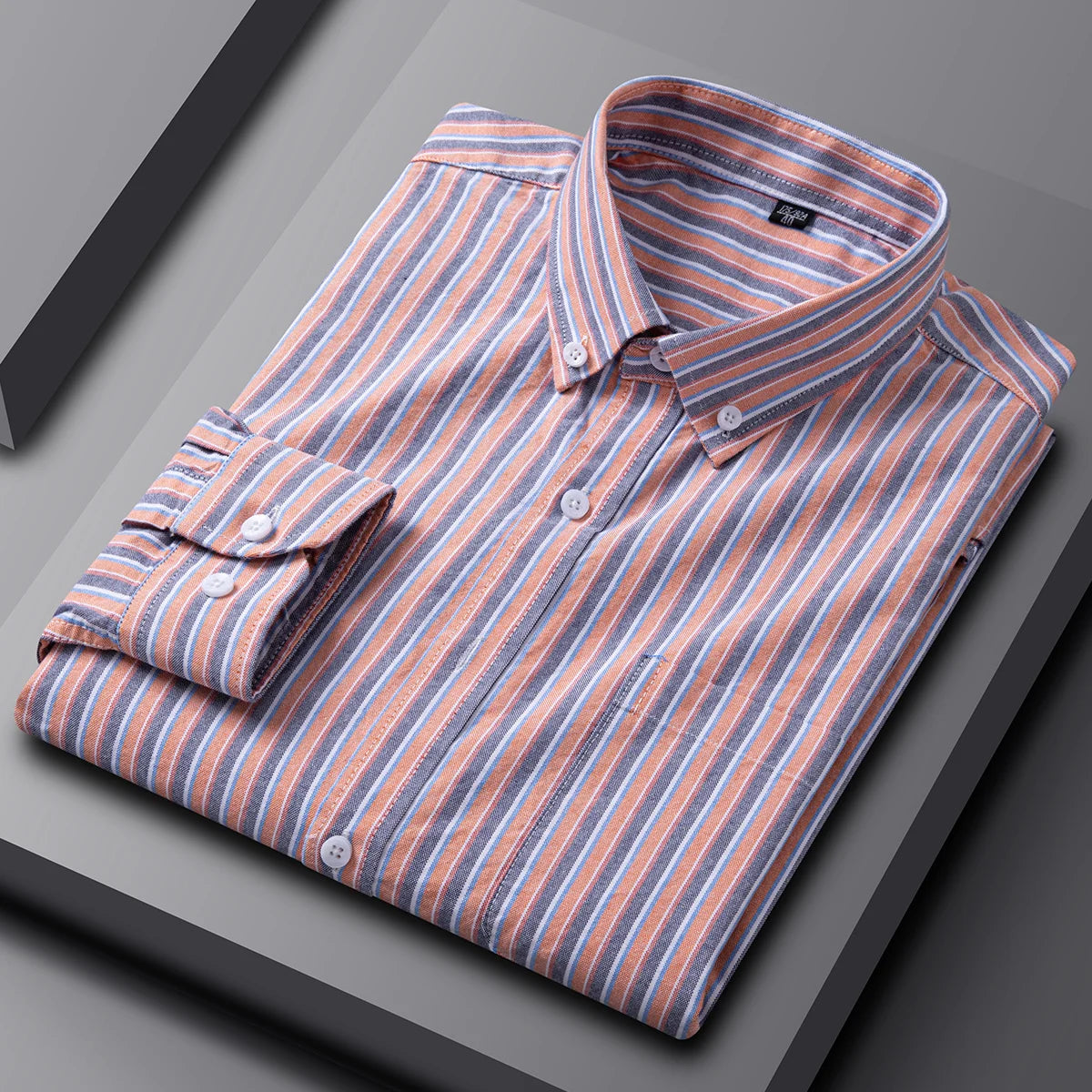 Elegante camisa de algodón