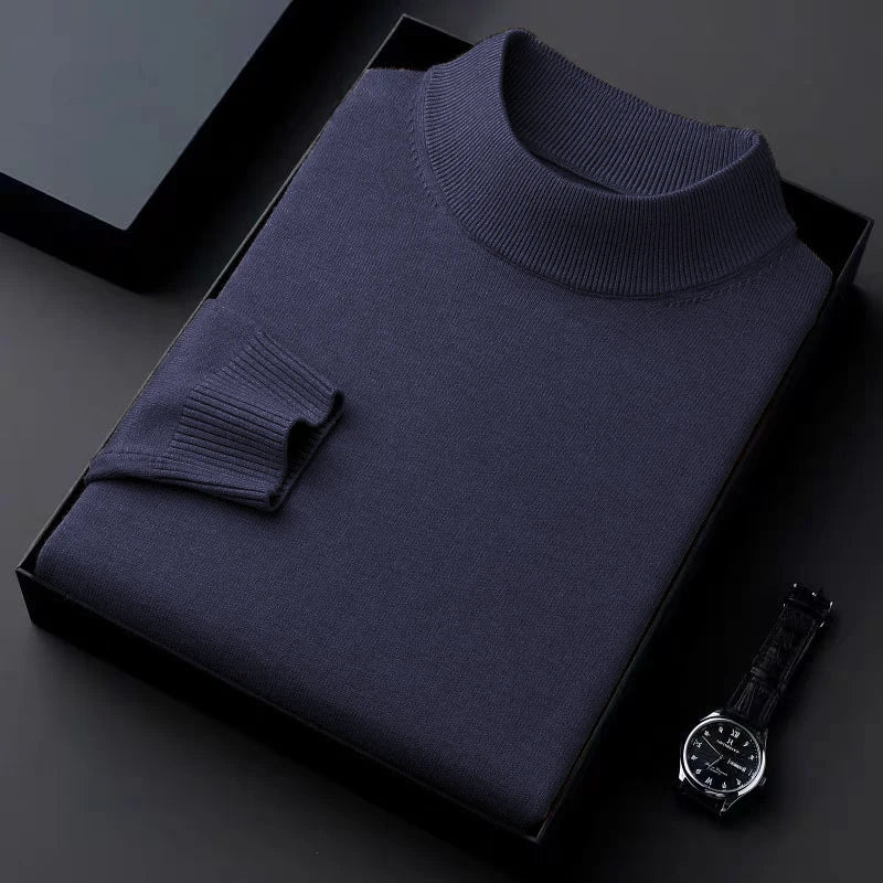 Cuello alto cálido de primera calidad