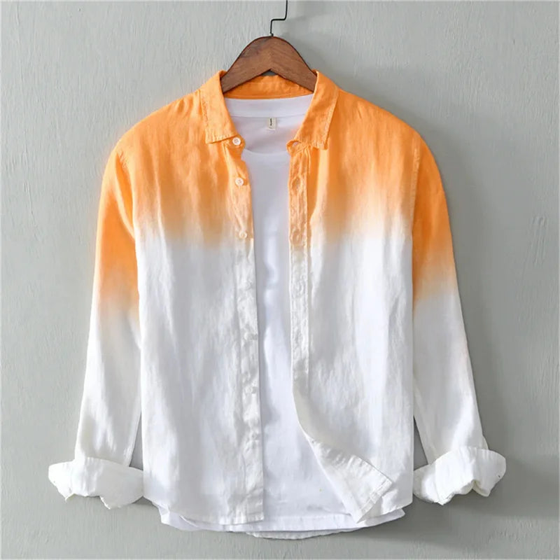 Elegante camisa de colores