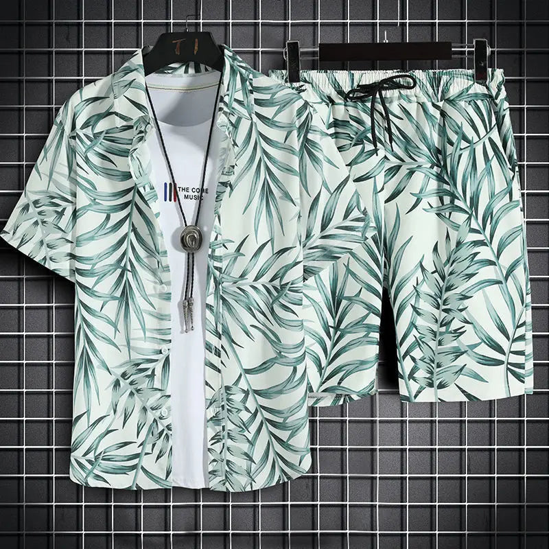 Conjunto floral de verano