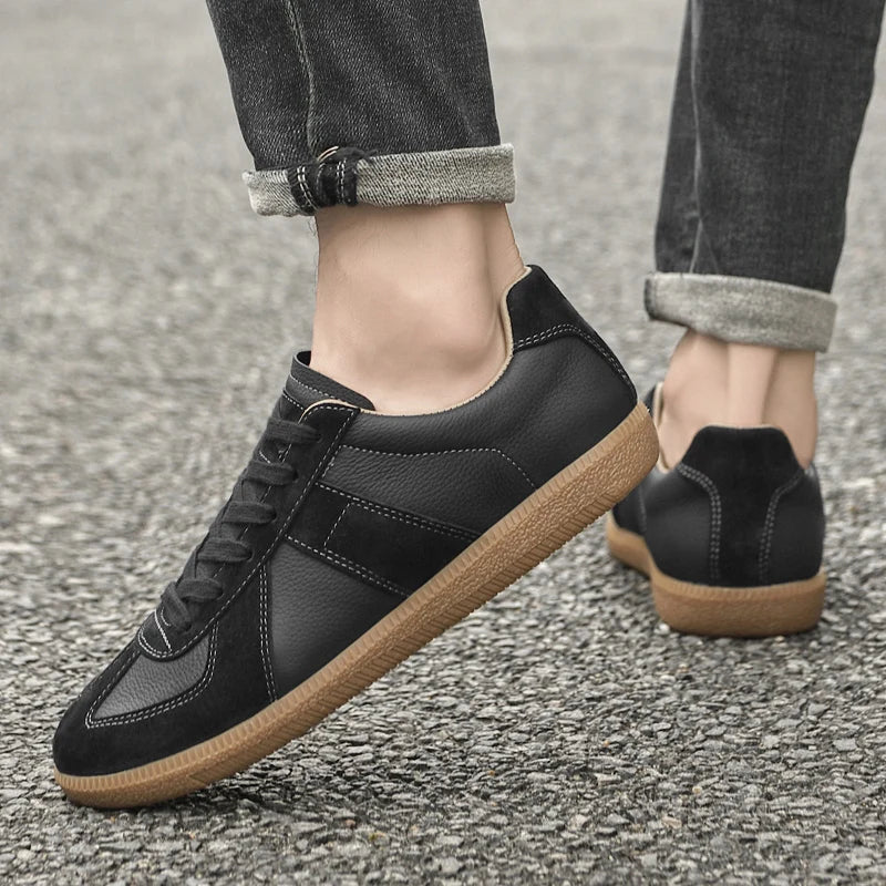 Zapatos de cuero para caminar